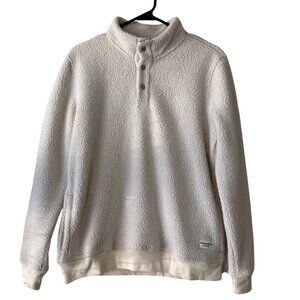 Abercrombie & Fitch Kids Sherpia 15/16 Pullover Cream